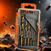 High-hardness metal drill bit sets, multi-purpose industrial and household electric drill accessories, wear-resistant and durable tool consumables details Picture